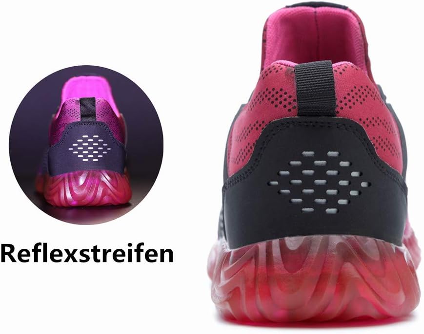 Ayqyc Sicherheitsschuhe Herren S3 Arbeitsschuhe Damen Leicht Atmungsaktiv Schutzschuhe Stahlkappe Sneakers 5 51BeshwgvcL. AC SL1000 - rockonmodels.de