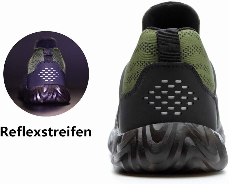 Ayqyc Sicherheitsschuhe Herren S3 Arbeitsschuhe Damen Leicht Atmungsaktiv Schutzschuhe Stahlkappe Sneakers 19 51DRfoOlc1L. AC SL1000 - rockonmodels.de