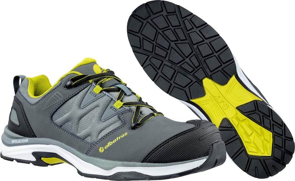 ALBATROS ULTRATRAIL Low Arbeitsschuh Sicherheitsschuh S3 ESD HRO SRC Fiberglaskappe ESD Durchtrittschutz rutschfest hitzebeständig metallfrei Unisex 3 61011D1AO L. AC SL1000 - rockonmodels.de