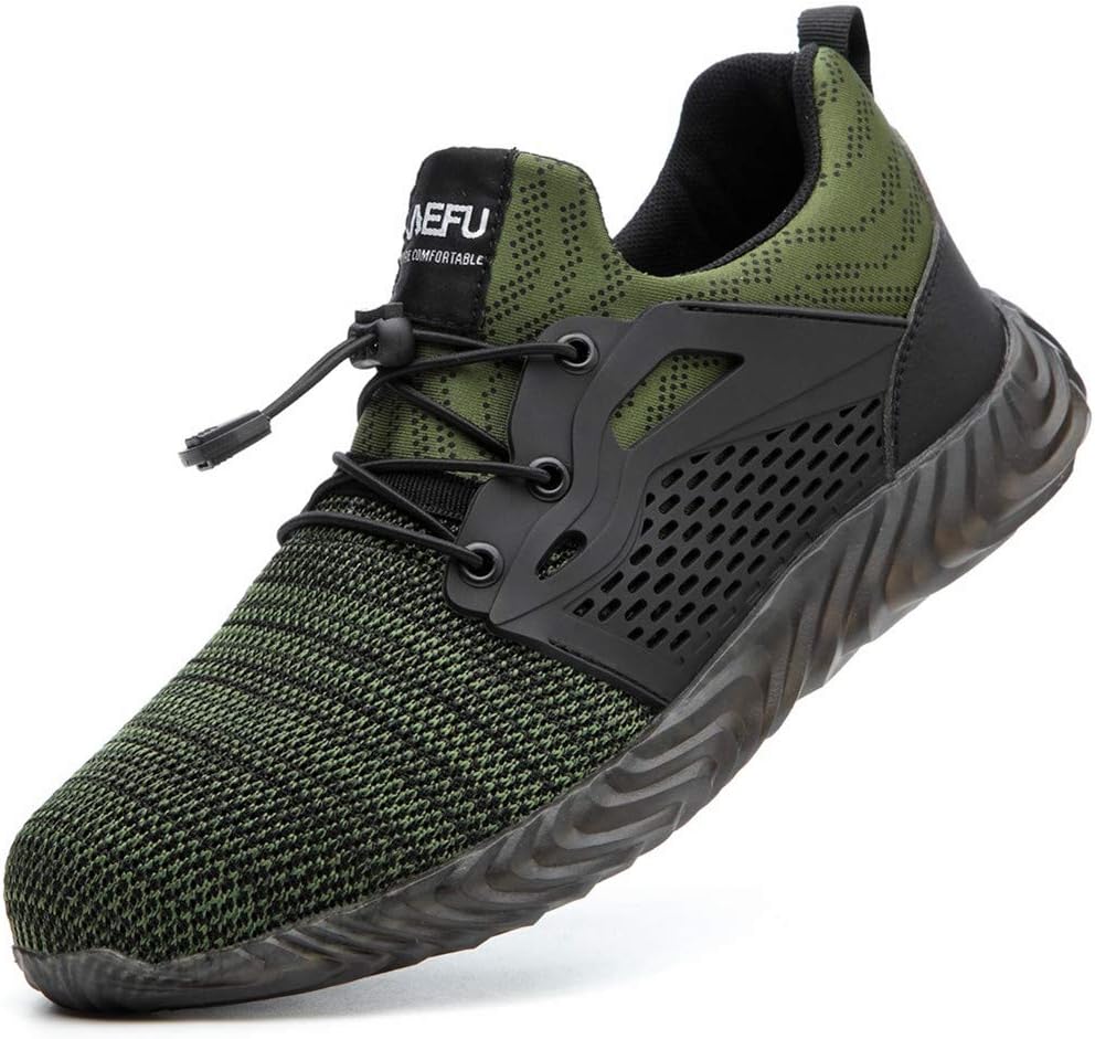 Ayqyc Sicherheitsschuhe Herren S3 Arbeitsschuhe Damen Leicht Atmungsaktiv Schutzschuhe Stahlkappe Sneakers 15 61HyIaHTmiL. AC SL1000 - rockonmodels.de