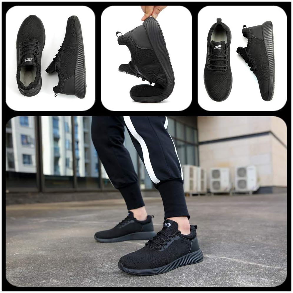 Ayqyc Sicherheitsschuhe Herren S3 Arbeitsschuhe Damen Leicht Atmungsaktiv Schutzschuhe Stahlkappe Sneakers 56 61lnmtCoy6L. AC SL1002 - rockonmodels.de