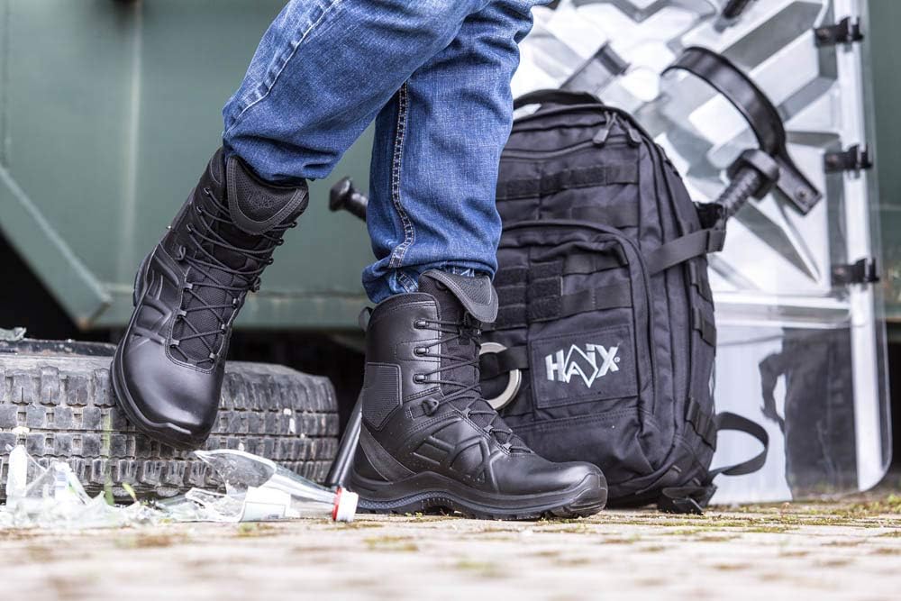 Haix Black Eagle Tactical 2.0 GTX high/Black Praktische Einsatzschuhe: Bequeme Lederstiefel für Beruf und Freizeit. 45 5 61mNiBul5fL. AC SL1000 - rockonmodels.de