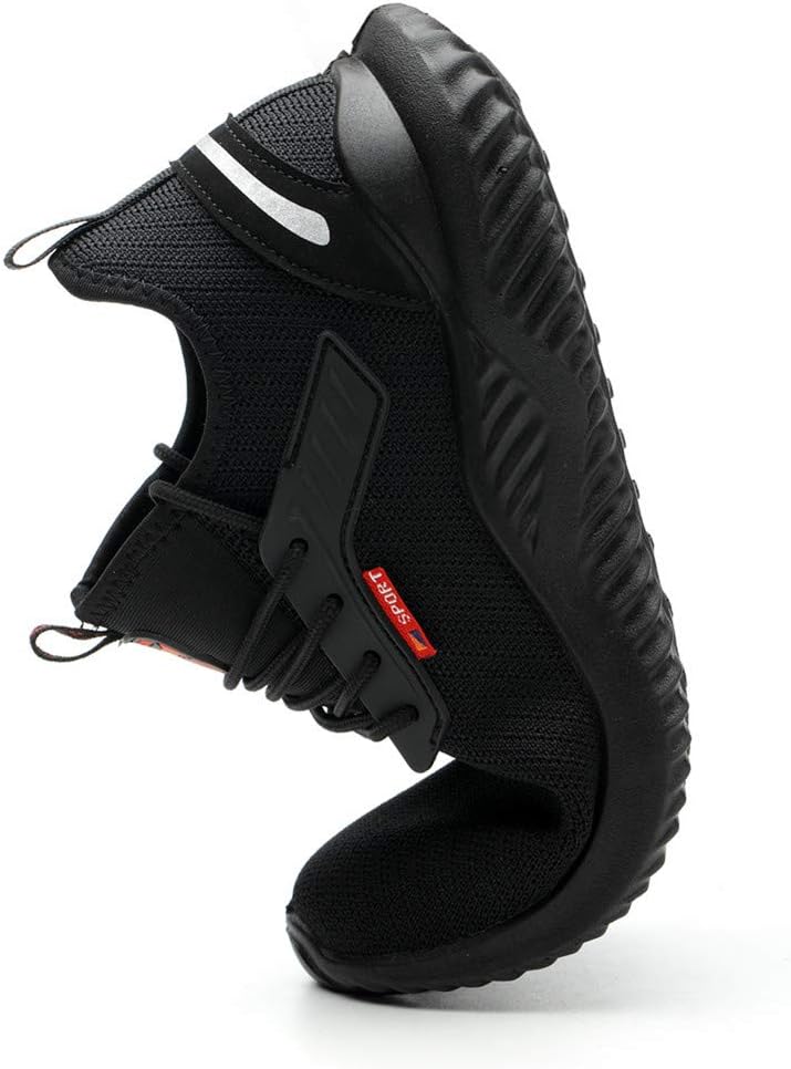 Ayqyc Sicherheitsschuhe Herren S3 Arbeitsschuhe Damen Leicht Atmungsaktiv Schutzschuhe Stahlkappe Sneakers 68 - rockonmodels.de