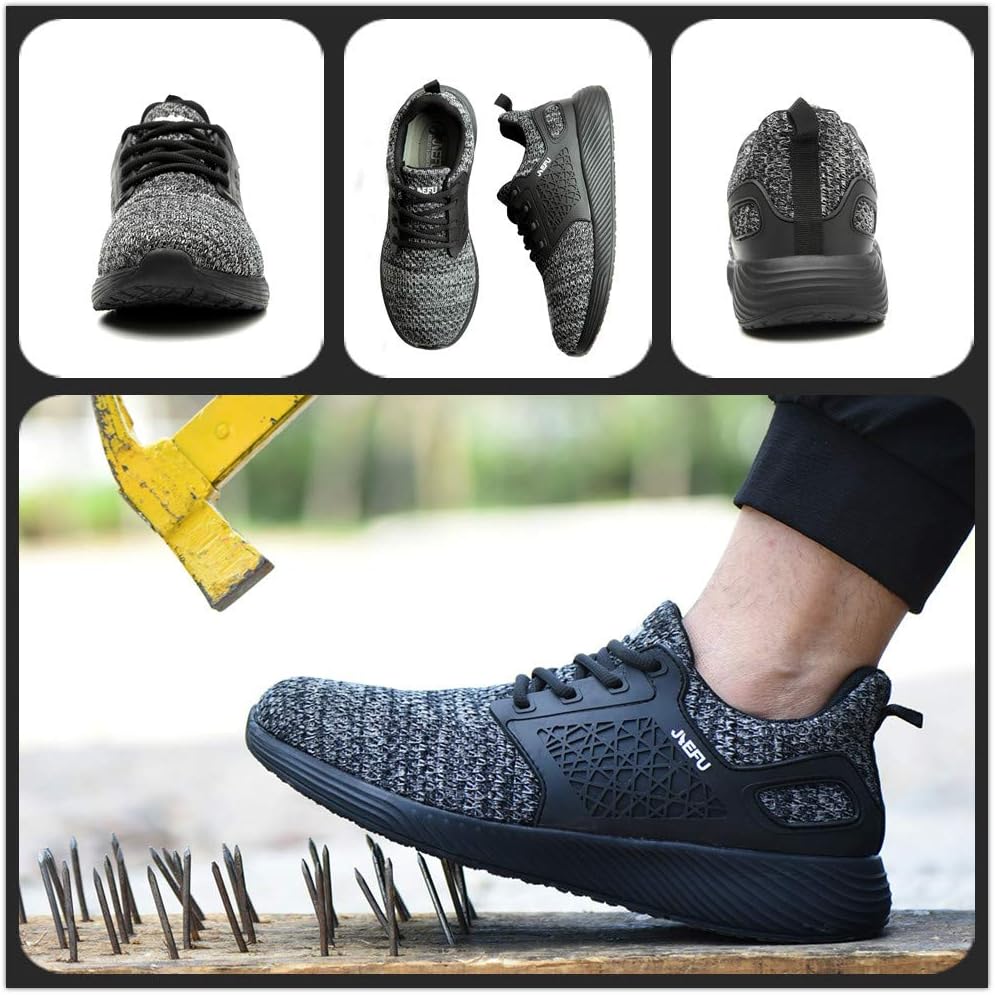 Ayqyc Sicherheitsschuhe Herren S3 Arbeitsschuhe Damen Leicht Atmungsaktiv Schutzschuhe Stahlkappe Sneakers 35 71Vz7J64QdL. AC SL1002 - rockonmodels.de