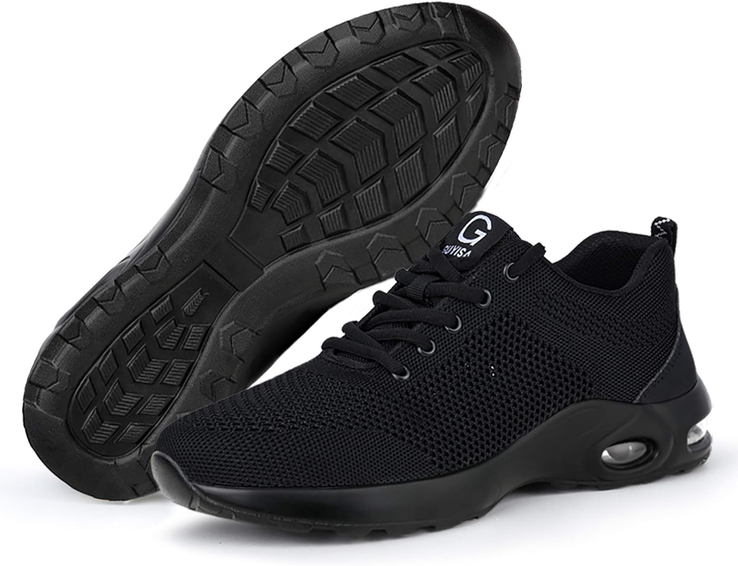 Ayqyc Sommer Sicherheitsschuhe Herren S3 Leicht Arbeitsschuhe Damen Atmungsaktive Stahlkappen Sneakers 36-47 26 - rockonmodels.de