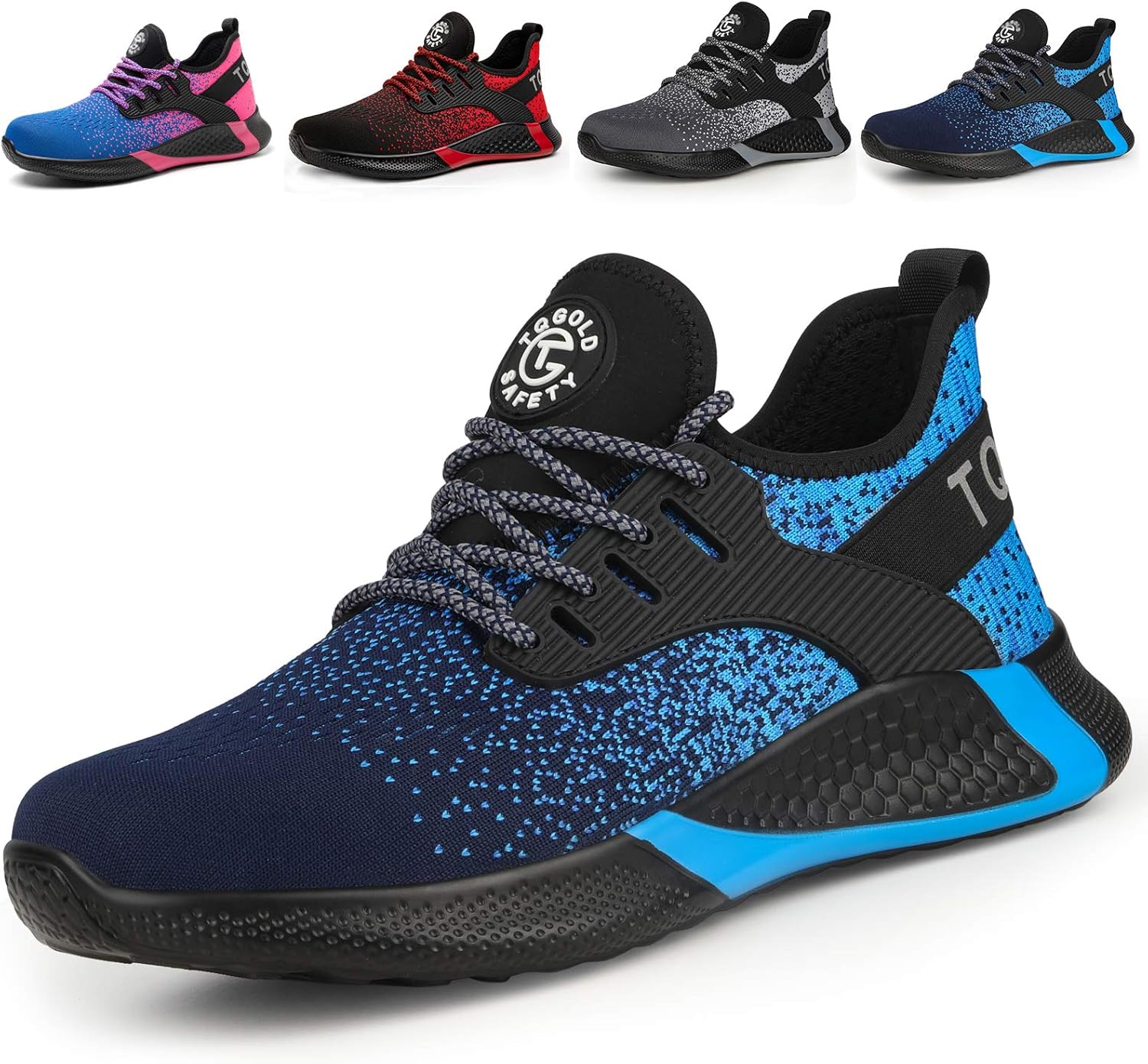 AONETIGER Sicherheitsschuhe Herren Damen Leicht Arbeitsschuhe Stahlkappe Sportlich Schutzschuhe Atmungsaktiv rutschfest Schuhe Sneaker 8 815oGBdNJHL. AC SL1500 - rockonmodels.de