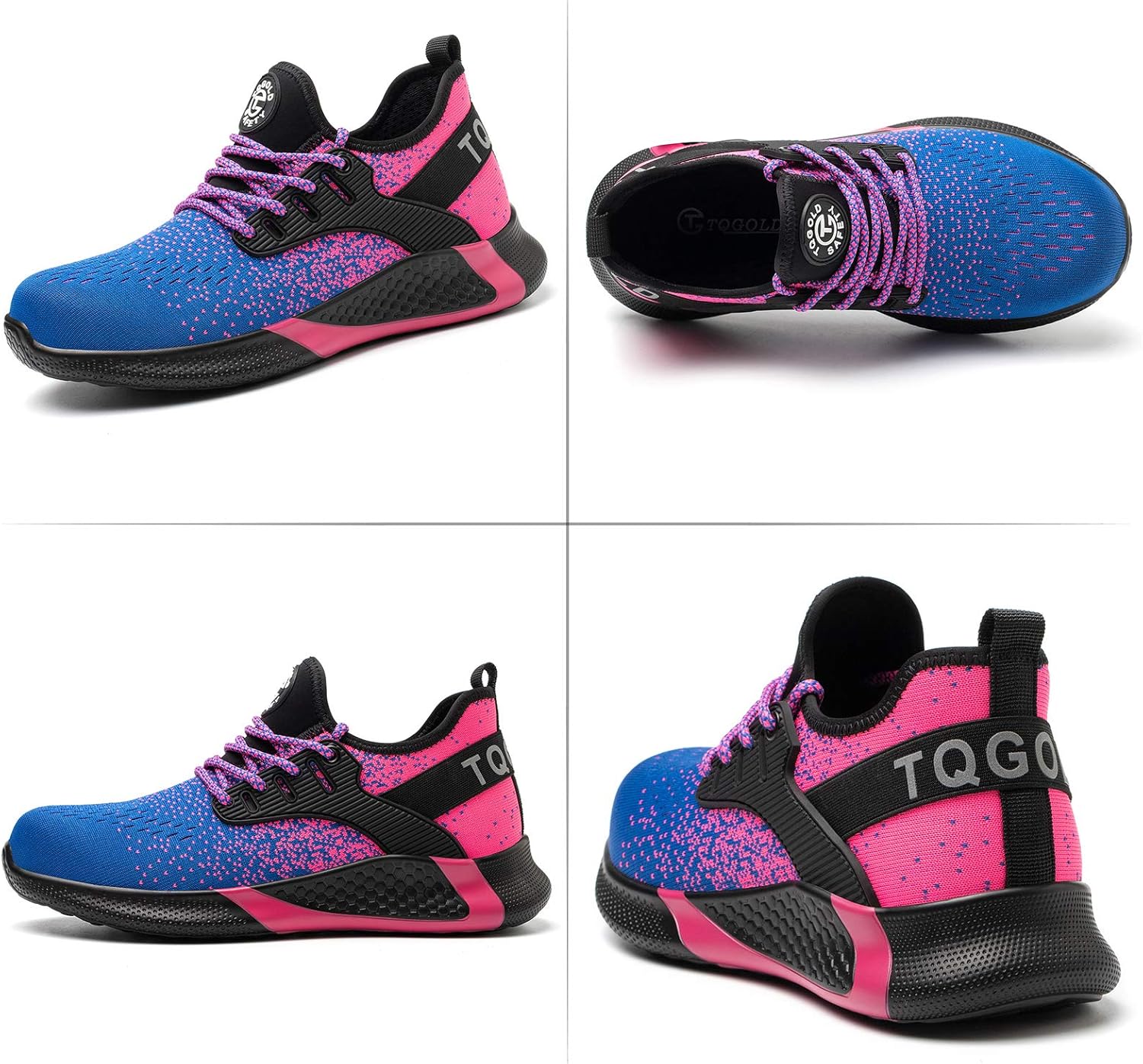 AONETIGER Sicherheitsschuhe Herren Damen Leicht Arbeitsschuhe Stahlkappe Sportlich Schutzschuhe Atmungsaktiv rutschfest Schuhe Sneaker 26 816W1U9 sYL. AC SL1500 - rockonmodels.de