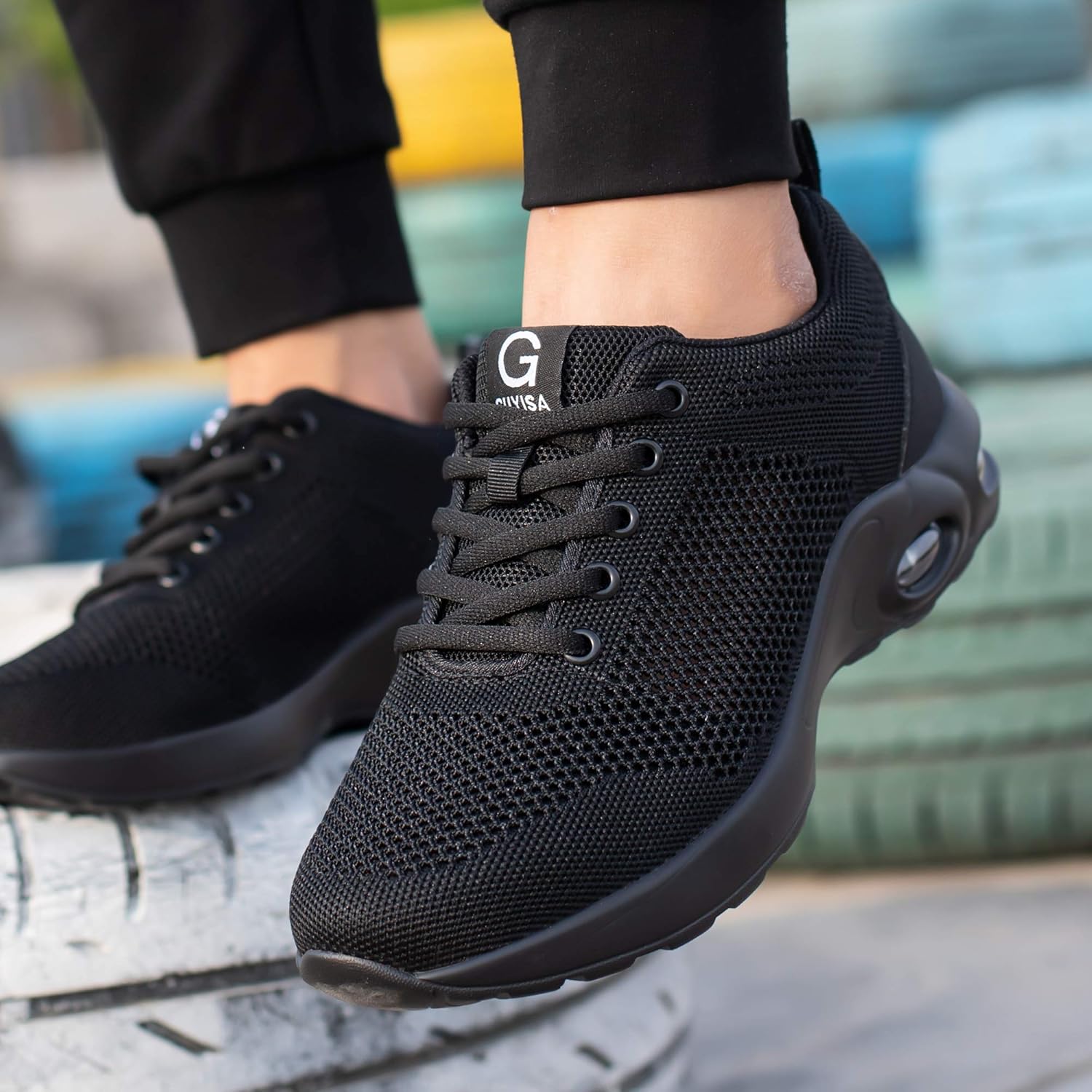 Ayqyc Sommer Sicherheitsschuhe Herren S3 Leicht Arbeitsschuhe Damen Atmungsaktive Stahlkappen Sneakers 36-47 28 81TlitCrYCL. AC SL1500 - rockonmodels.de