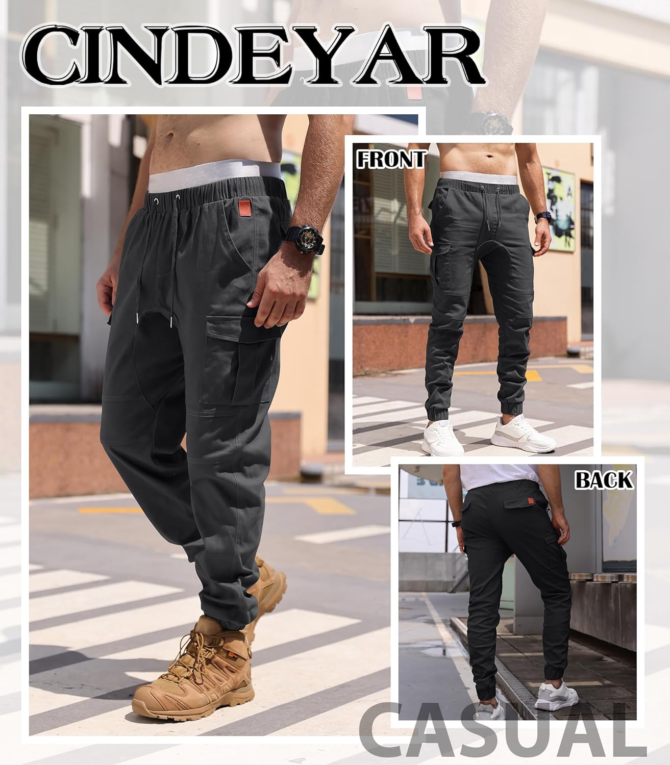 Cindeyar Herren Hosen Slim Fit Casual Jogger Sporthose Freizeithose Cargo Chino Jeans Hose 32 81Wm9nf X8L. AC SL1500 - rockonmodels.de